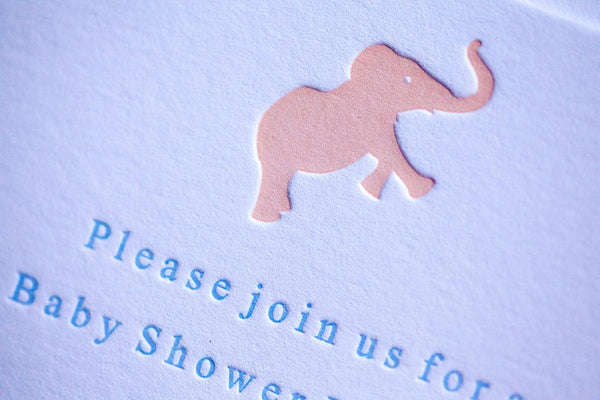 Elephant Baby Shower Luncheon