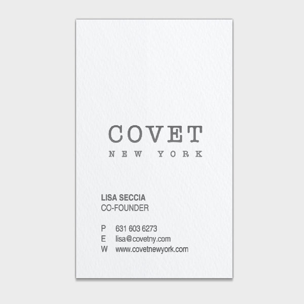 Covet Business Card