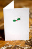 Holly Folded Note Cards