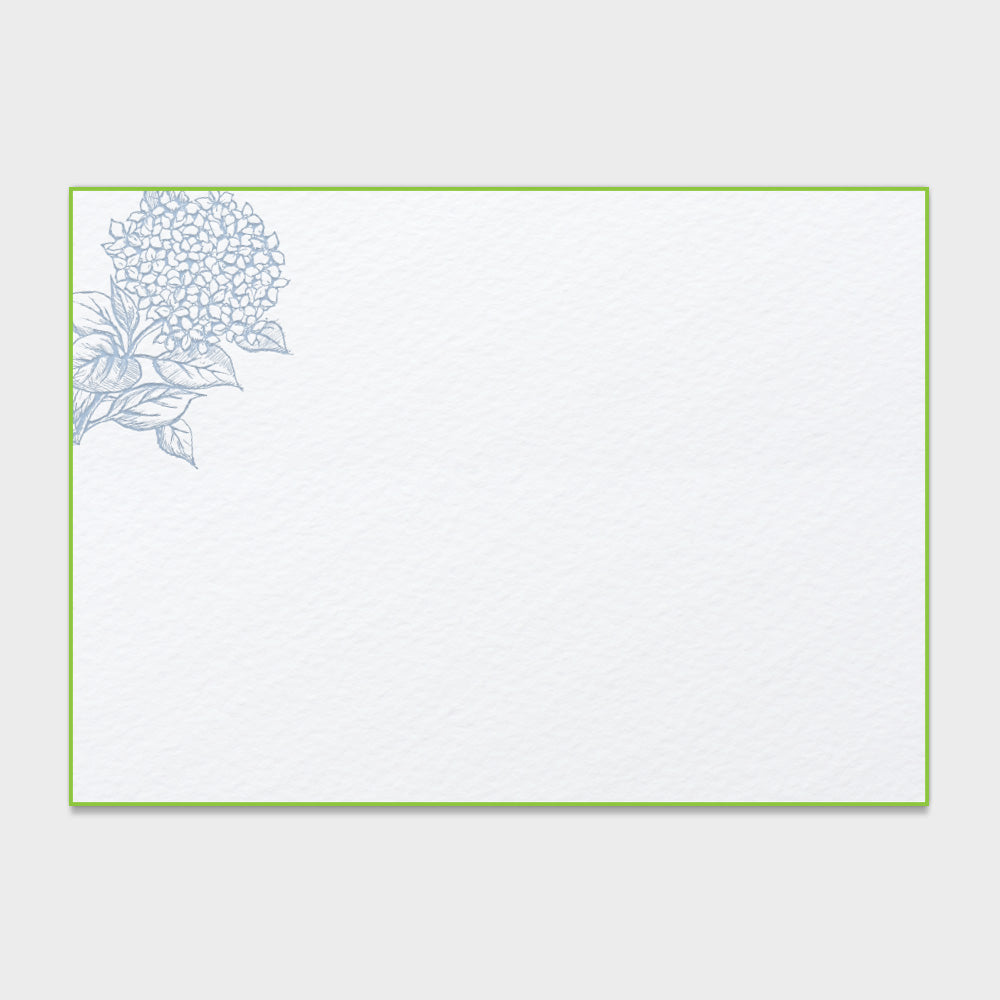 Hydrangea Blue Note Cards