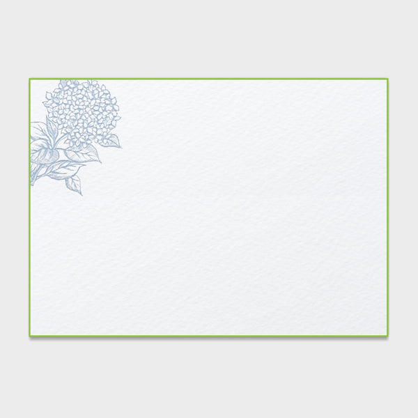 Hydrangea Blue Note Cards