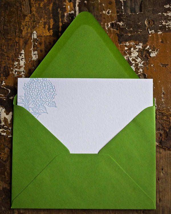 Hydrangea Blue Note Cards