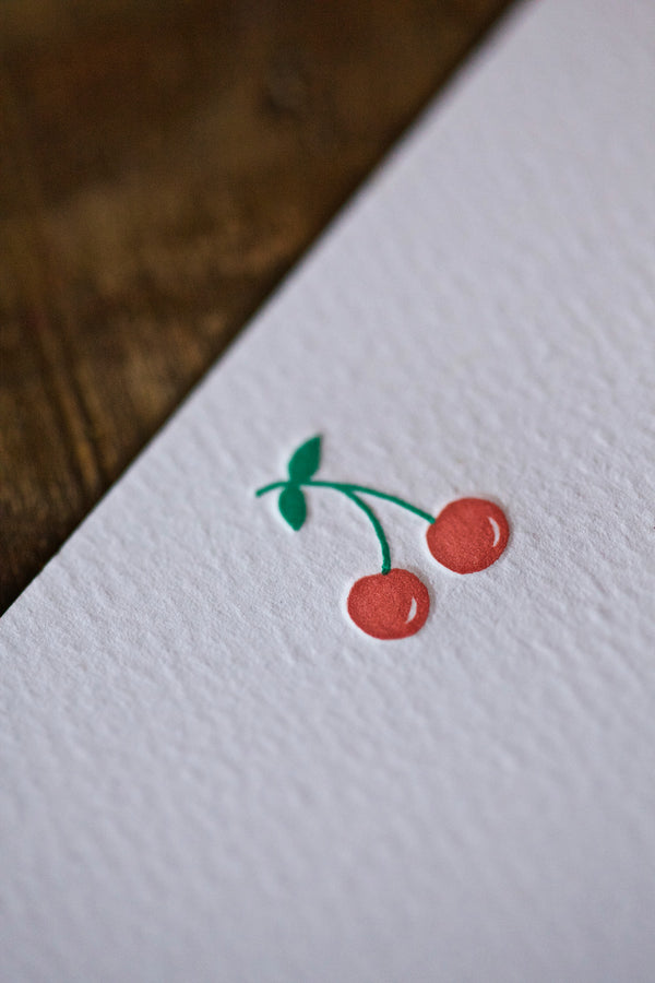 Cherries Note Cards