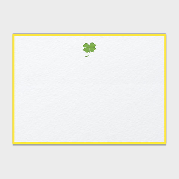 Four Leaf Clover Note Cards