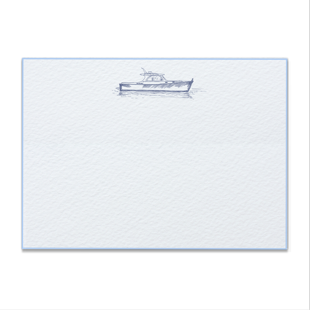 Boat Note Cards
