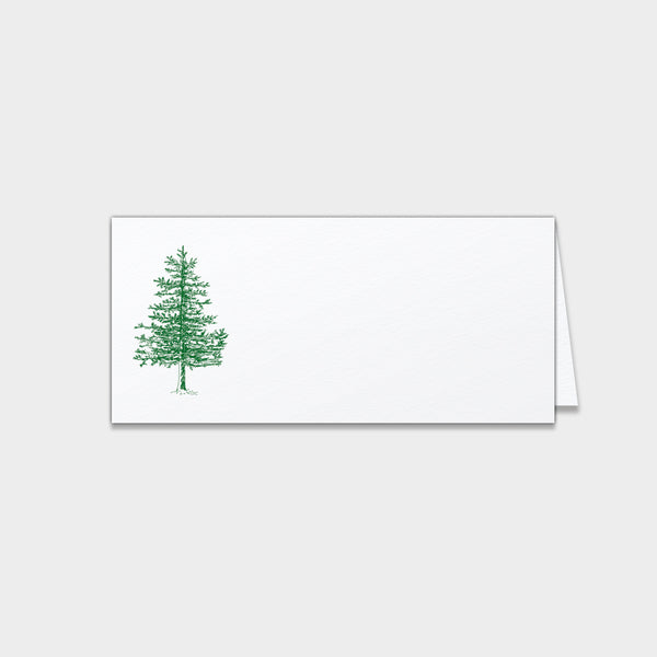 Winter Pine Place Cards