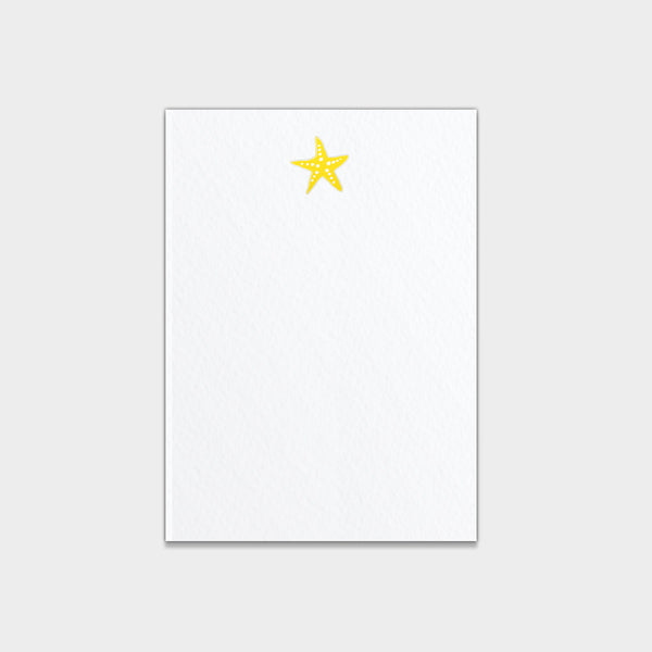 Starfish  Note Cards