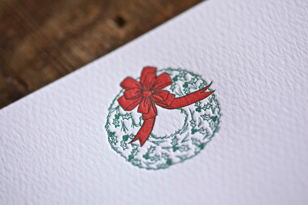 Wreath Note Cards