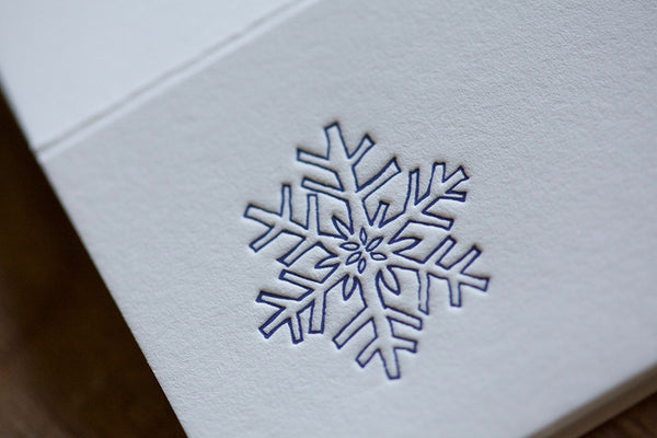Snowflake Place Cards