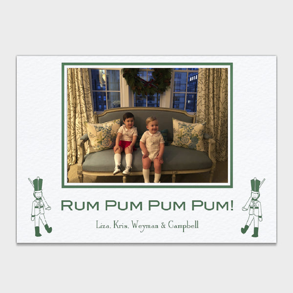 Rum Pum Christmas Card