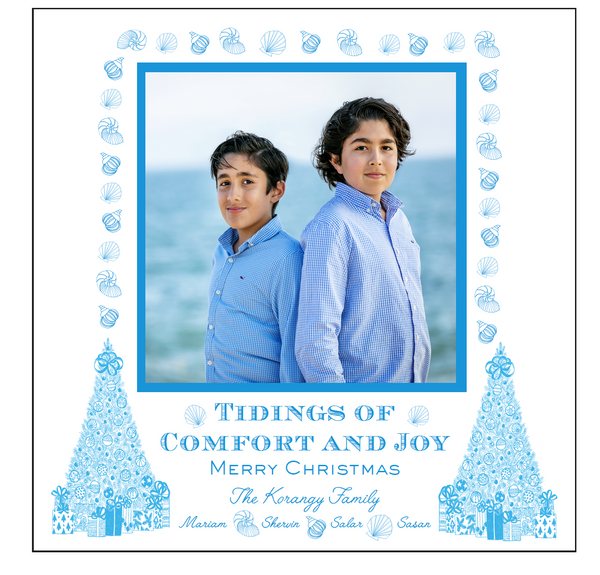 Tidings of Comfort and Joy Holiday Card