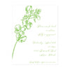 Bridal Shower Orchid Invitation