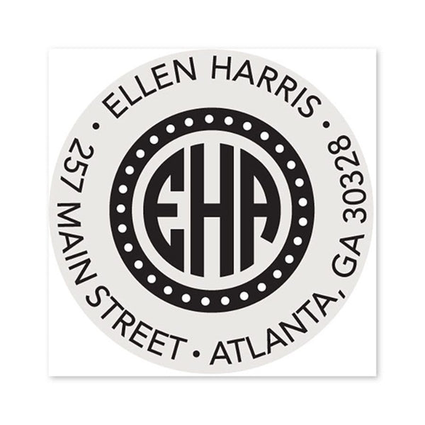 The Ellen Round Stamp